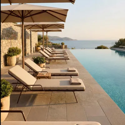 Deck chairs - ONA sunlounger - ISIMAR
