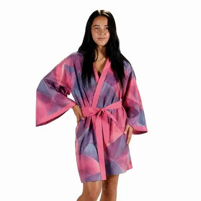 Travel accessories - Crystal Rosa Kimono - BEACH VIBES