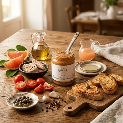 Delicatessen - Tuna with grapefruit spread - CATRICE GOURMET