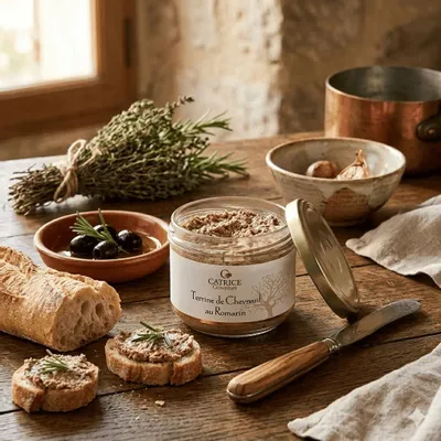 Delicatessen - Venison terrine with rosemary - CATRICE GOURMET