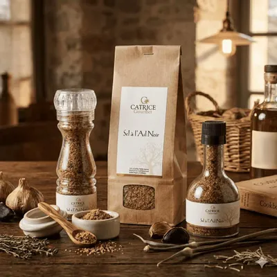 Delicatessen - Salt with black garlic - CATRICE GOURMET