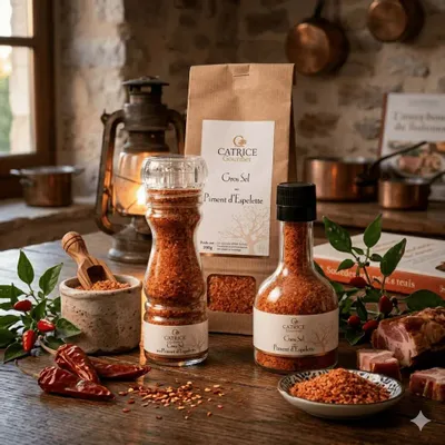 Delicatessen - Salt with Espelette chili pepper - CATRICE GOURMET