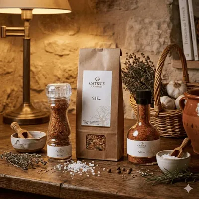 Delicatessen - Crazy salt (paprika, chili, thyme, pink peppercorns, etc.) - CATRICE GOURMET