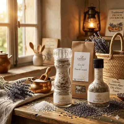 Épicerie fine - Sel à la fleur de lavande Petit moulin 100g - CATRICE GOURMET