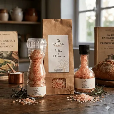 Épicerie fine - Sel rose de l'Himalaya Petit moulin 115g - CATRICE GOURMET