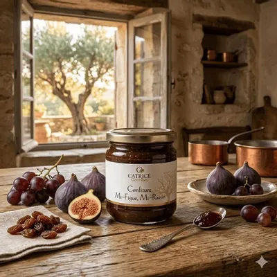 Delicatessen - Half-Fig, Half-Grape Jam 250g - CATRICE GOURMET