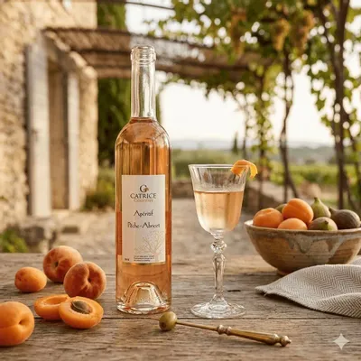 Delicatessen - Peach Apricot Aperitif 50 cl - CATRICE GOURMET