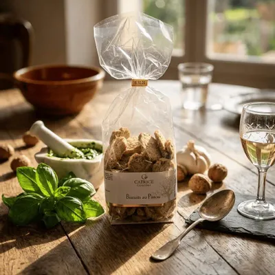 Delicatessen - Pistou Biscuits 150g New for 2026 - CATRICE GOURMET