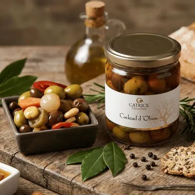 Delicatessen - Olive Cocktail 230g - CATRICE GOURMET