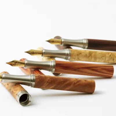 Jewelry - Paris Fountain Pen – « Thuya Burl Wood » - ATELIER FESSELER