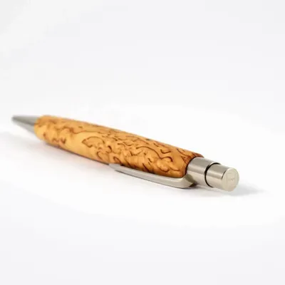 Pens and pencils - Berlin Ballpoin Pen - « Finnish Birch Wood » - ATELIER FESSELER