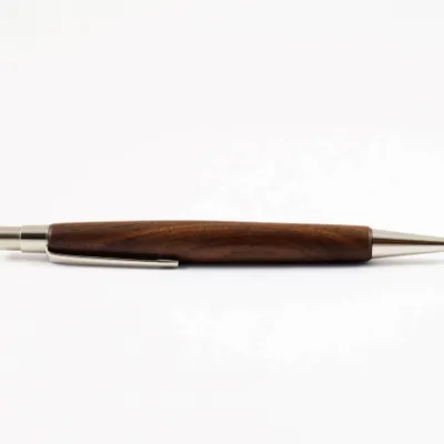 Stylos, feutres et crayons - Stylo-bille « Berlin » — Noyer - ATELIER FESSELER