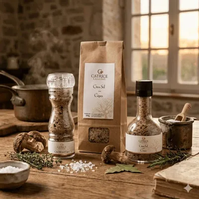 Delicatessen - Salt with porcini mushroom - CATRICE GOURMET