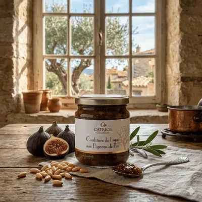Delicatessen - Fig Pine Nut Jam 250g - CATRICE GOURMET