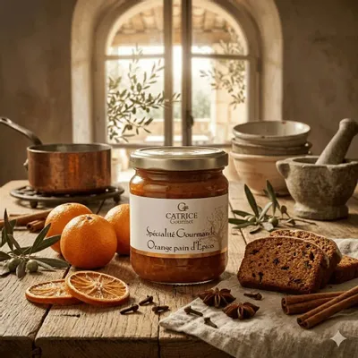 Épicerie fine - Spécialité gourmande orange & pain d'épice 250g - CATRICE GOURMET