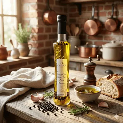 Delicatessen - Olive Oil Black Pepper, Garlic and Rosemary - CATRICE GOURMET