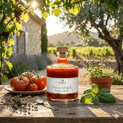Delicatessen - Tomato-Basil Pulp Vinegar - CATRICE GOURMET