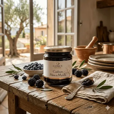 Delicatessen - Blackberry Blueberry Jam 250g - CATRICE GOURMET