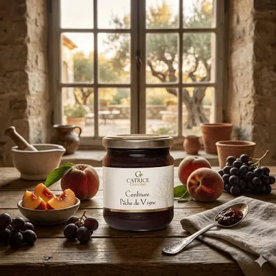 Delicatessen - Vine Peach Jam 250g - CATRICE GOURMET