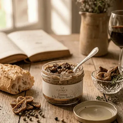 Delicatessen - Pork terrine with dried Fig - CATRICE GOURMET
