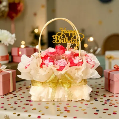 Candles - Scented Handmade Candle Flower Bouquet for Weddings - WIRAWIRI