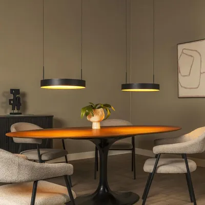 Hanging lights - Lucide RADIANT Suspension LED DIM CCT 2700/4000K 2x38W - LUCIDE