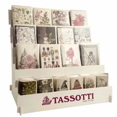 Papeterie bureau - Présentoir cartes de vœux - Noël - TASSOTTI - ITALY