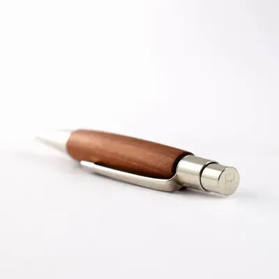 Bijoux - Stylo-bille mini « Berlin » — Prunier - ATELIER FESSELER