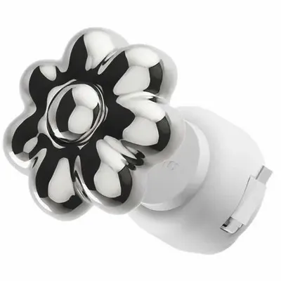 Accessoires de voyage - [Pack Premium] Chargeur d'objets et objet à fleurs (argent chromé) - ORNA