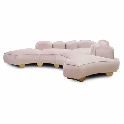 Sofas - Lab Cotignac|Curved sofa 100% custom made - CREARTE COLLECTIONS