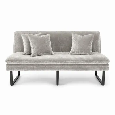 Benches - Como Beige Standing Bench 180cm - EMPREINTE DU TEMPS