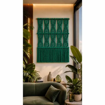 Tapisseries - Décoration Murale Textile - Vert - NŒULUXE