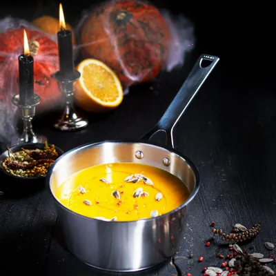 Saucepans  - 1826 Brushed Stainless Steel Saucepan - CRISTEL