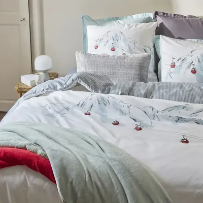 Bed linens - RDV at the Summit Printed Bed Set - SYLVIE THIRIEZ