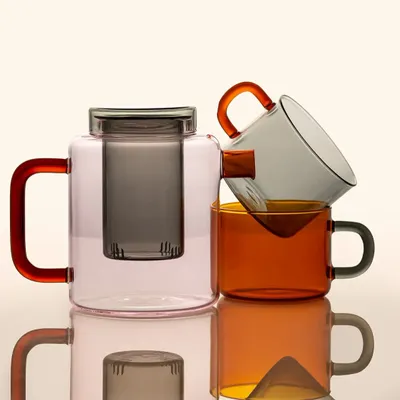 Verres - Chá Pot - Handmade glass teapot - MAHO