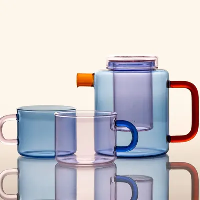 Verres - Chá Pot - Handmade glass teapot - MAHO