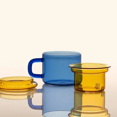 Glass - Chá for One - Handmade teapot for one - MAHO