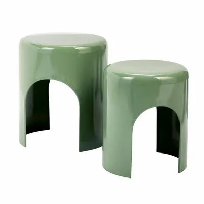 Other tables - Round metal side tables - MADAM STOLTZ