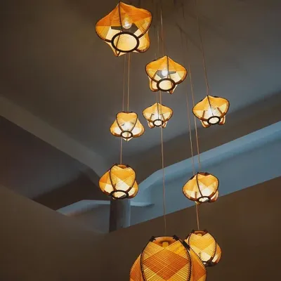Design objects - Sora XL /Hanging lamp/ D55cm - STUDIO NUMÉROTÉ