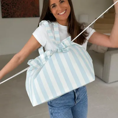 Sacs et cabas - SAC NICE LINEA BLEU - L 🩵 (58x24x35cm) - MOONPACK