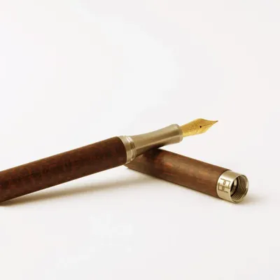 Bijoux - Stylo-plume « Paris » – Bois d'amourette - ATELIER FESSELER