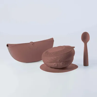 Repas pour enfant - Set de démarrage sensoriel – Châtaigne - MINIWARE AB