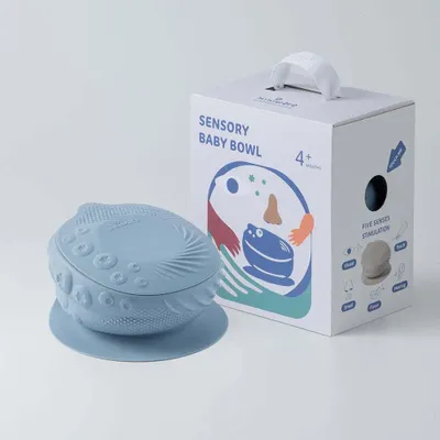 Repas pour enfant - Bol sensoriel bébé – Chicorée - MINIWARE AB