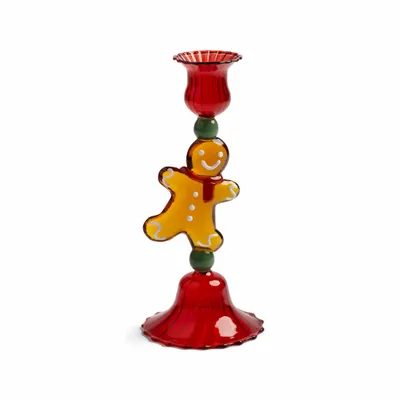 Objets de décoration - Bougeoir en forme de joyeux pain d'épice - &KLEVERING