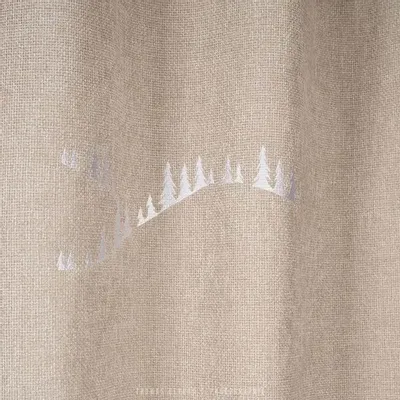 Curtains and window coverings - Mountain velvet fir curtain - VAGABONDE INTERNATIONAL