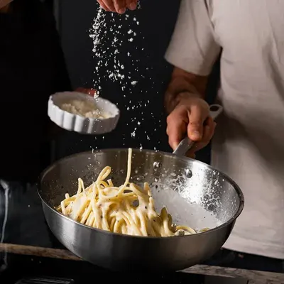 Ustensiles de cuisine - The Wok en inox - 28 cm - ATMA KITCHENWARE