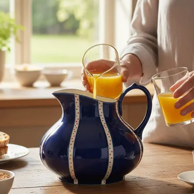 Carafes - Profitez de Navy Pitcher - LALI DESIGN STUDIO
