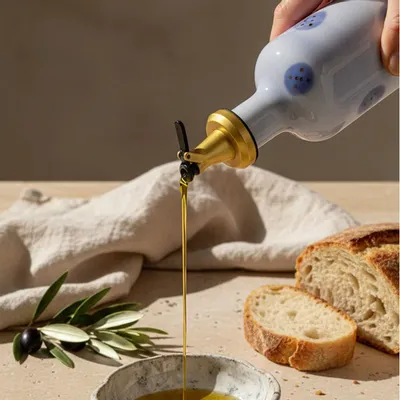 Kitchen utensils - Aqua Dot Oil Bottle - LALI DESIGN STUDIO