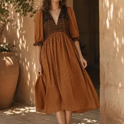 Prêt-à-porter - Robe Boho - I WAS A SARI