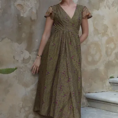 Prêt-à-porter - Robe portefeuille - I WAS A SARI